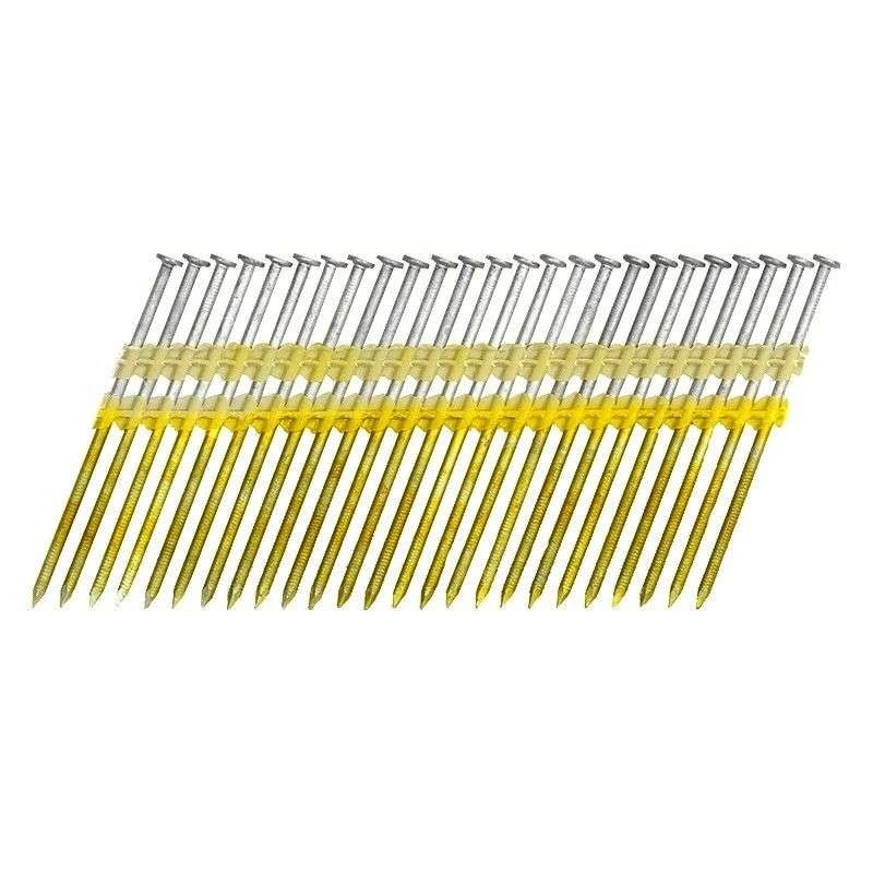 2000 Pointes En Bande RH 65 X 2.8 Mm 21° NORFIX NFX1106 Galvanisée à Chaud (zinc 50 µ) Annelée 1 2000 Pointes En Bande RH 65 X 2.8 Mm 21° NORFIX NFX1106 Galvanisée à Chaud (zinc 50 µ) Annelée