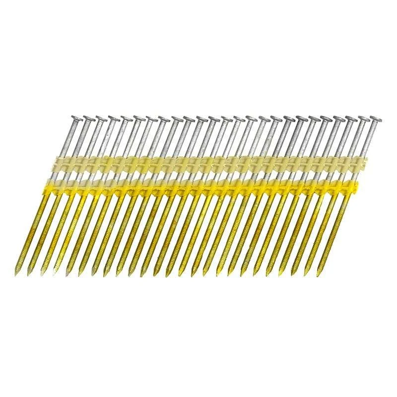 2250 Pointes En Bande RH 90 X 3,1 Mm 21° NORFIX NFX11068 Galvanisée à Chaud (zinc 50 µ) Annelée 1 2250 Pointes En Bande RH 90 X 3,1 Mm 21° NORFIX NFX11068 Galvanisée à Chaud (zinc 50 µ) Annelée