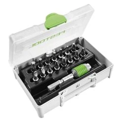 Festool Accessoires Assortiment D'embouts FESTOOL 205822 SYS3 XXS CE-MX BHS 60 Pour Perceuses-visseuses Sans Fil à Interface FastFix