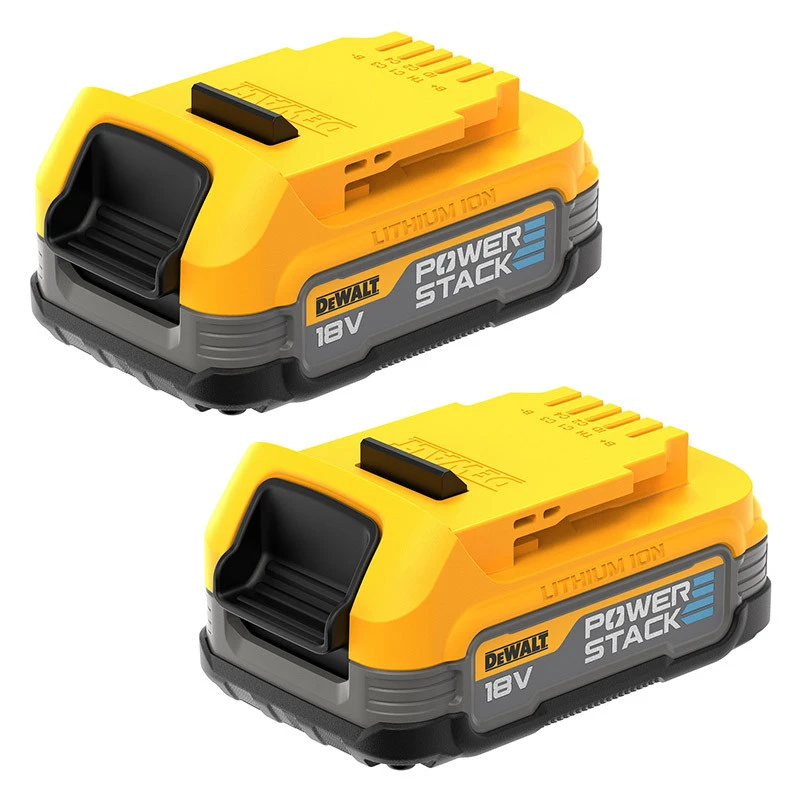 DEWALT MACHINES Batterie Compacte DEWALT DCBP034-XJ - 18V - 1,7Ah - Powerstack XR - Lot De 2 1 DEWALT MACHINES Batterie Compacte DEWALT DCBP034-XJ - 18V - 1,7Ah - Powerstack XR - Lot De 2