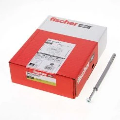 Boite De 50 Chevilles Rallongées SXR 10x160 T FISCHER 46267 (avec Vis Tête Fraisée En Acier électrozingué)