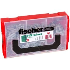 Boîte Modulable FIXtainer Tous Matériaux FISCHER 534092 Avec 240 Chevilles UX, SX Et GK Avec Vis