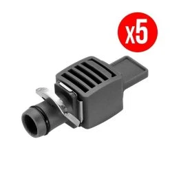 Bouchon Pour Arrosage Goutte-à-goutte GARDENA 8324-29 Ø13mm - 5x