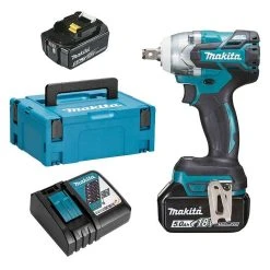 MAKITA MACHINES Boulonneuse à Chocs MAKITA DTW285RTJ 18 V Li-ion 280 Nm (2 X 5,0 Ah)
