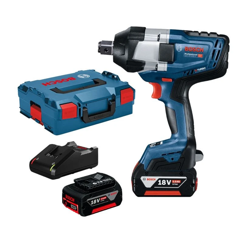 BOSCH MACHINES Boulonneuse BOSCH Professionnal GDS 18V-1050 H 06019J8522 - 2 Batt 5Ah + Chargeur En Coffret L-Boxx 136 1 BOSCH MACHINES Boulonneuse BOSCH Professionnal GDS 18V-1050 H 06019J8522 - 2 Batt 5Ah + Chargeur En Coffret L-Boxx 136