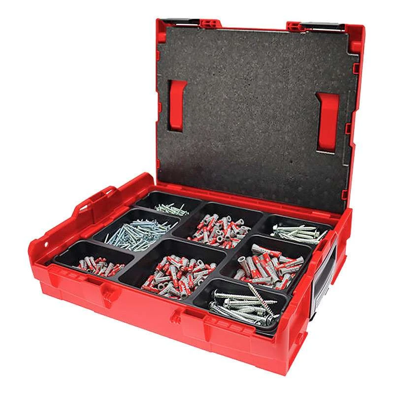 Caisse à Outils L-Boxx Avec Un Assortiment De Duopower Et Vis FISCHER 512669 1 Caisse à Outils L-Boxx Avec Un Assortiment De Duopower Et Vis FISCHER 512669