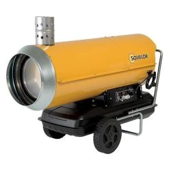 Chauffage Air Pulsé Mobile à Combustion Indirecte SOVELOR HPV 85 85Kw 1060W 230V/50Hz