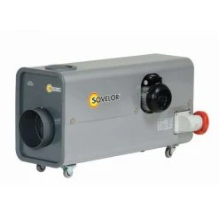 Chauffage Air Pulsé Portable Gainable Haute Température SOVELOR ETV 12 12 000W Triphasé