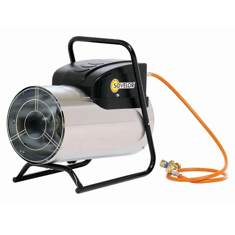 Chauffage Mobile Combustion Directe Inox SOVELOR GP55MI 1 Chauffage Mobile Combustion Directe Inox SOVELOR GP55MI
