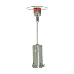 Chauffage Mobile Parasol SOVELOR BRASILIA MI Inox Au Gaz Propane