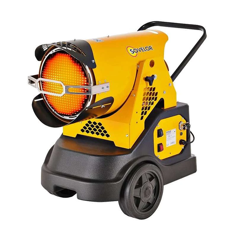 Chauffage Radiant Mobile à Combustion Directe SOVELOR MINISTAR 25,8Kw 160W 230V/50Hz 1 Chauffage Radiant Mobile à Combustion Directe SOVELOR MINISTAR 25,8Kw 160W 230V/50Hz