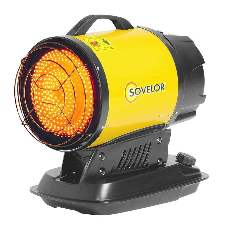Chauffage Radiant Portable à Combustion Directe SOVELOR MINISUN 17Kw 200W 230V/50Hz 1 Chauffage Radiant Portable à Combustion Directe SOVELOR MINISUN 17Kw 200W 230V/50Hz