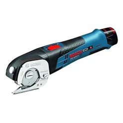 BOSCH MACHINES Cisaille Universelle Sans Fil BOSCH GUS 12V-300 Professional (2x2,0Ah) + L-Boxx