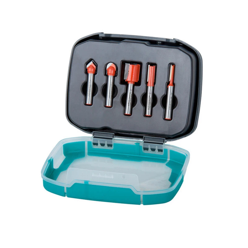 Coffret 5 Fraises à Rainurer WOLFCRAFT 8753000 Ø8 Mm - Longueur 40 Mm 1 Coffret 5 Fraises à Rainurer WOLFCRAFT 8753000 Ø8 Mm - Longueur 40 Mm