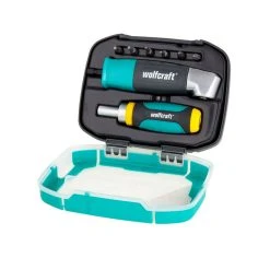 Coffret De Vissage D'angle WOLFCRAFT 1001000 8 Pièces