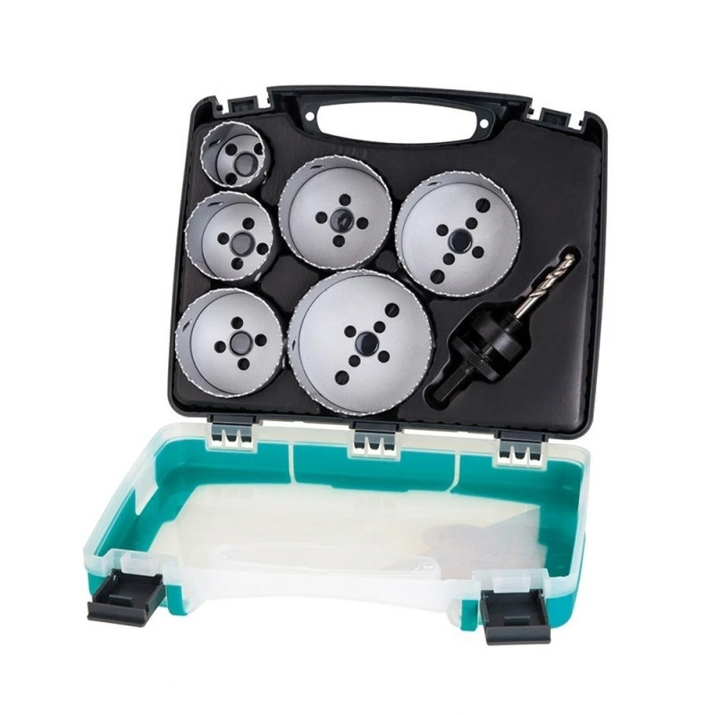 Coffret électricité 6 Trépans WOLFCRAFT 5423000 Ø40 à 86 Mm 1 Coffret électricité 6 Trépans WOLFCRAFT 5423000 Ø40 à 86 Mm