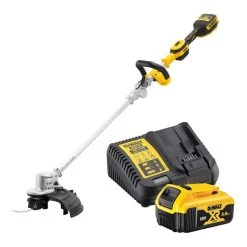 DEWALT MACHINES Coupe-bordures Repliable DEWALT 18 V XR DCMST561P1 Brushless Li-ion (1 X 5 Ah) + Chargeur