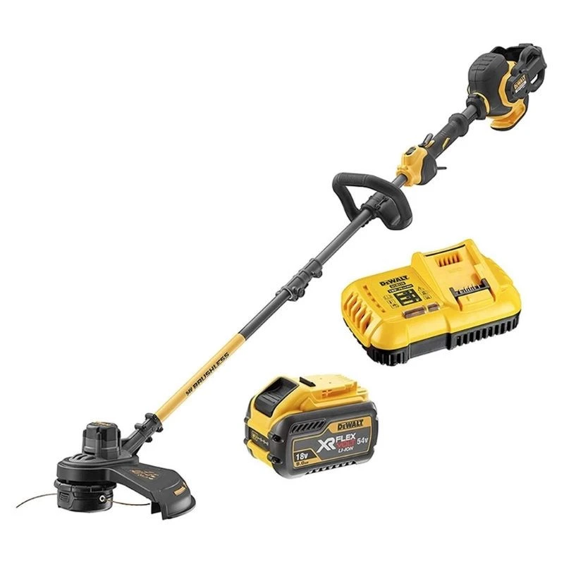 DEWALT MACHINES Débroussailleuse Brushless XR FlexVolt 54V DEWALT DCM571X1 38cm - 1 Batterie 9,0Ah + Chargeur 1 DEWALT MACHINES Débroussailleuse Brushless XR FlexVolt 54V DEWALT DCM571X1 38cm - 1 Batterie 9,0Ah + Chargeur