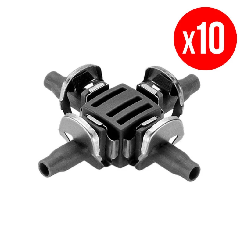 Dérivation En Croix Ø4,6mm GARDENA 8334-29 1 Dérivation En Croix Ø4,6mm GARDENA 8334-29