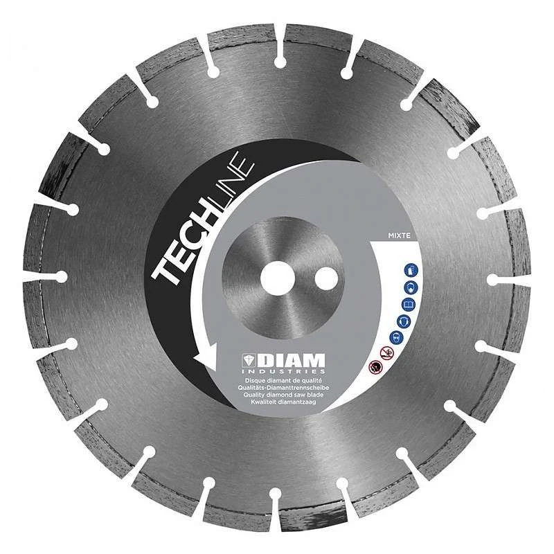 Diam Industries Disque Diamant DIAM MX70350 Gamme Techline Ø 350/25.4 1 Diam Industries Disque Diamant DIAM MX70350 Gamme Techline Ø 350/25.4