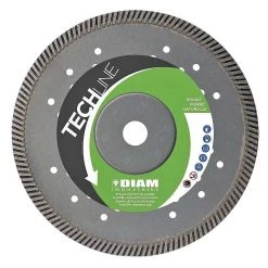 Diam Industries Disque Diamant DIAM TS72125 TECHLINE Ø 125mm