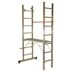 Echafaudage échelle ESCALUX V18062 "Hexalux 90" Aluminium H 3M10