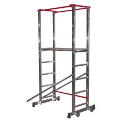 Echafaudage ESCALUX V18072 "Stratus 140" Aluminium Roulant H 3M60