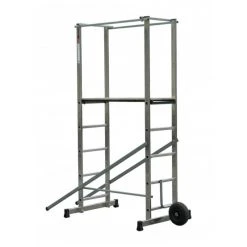 Echafaudage ESCALUX V18073 "Hortus 140" Aluminium Roulant H 3M60