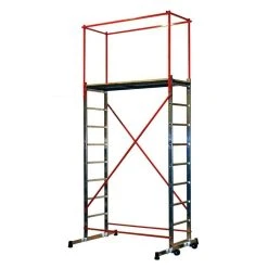 Echafaudage ESCALUX V18091 "Nimbus 250" Aluminium Roulant H 4M70