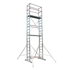 Echafaudage ESCALUX V18092 "Nimbus 500" Aluminium Roulant H 7M00