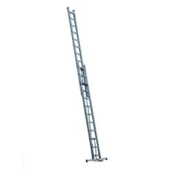 Echelle Aluminium SEMI-PRO ESCALUX V1603 Coulissante à Corde 2x13 / L6M92