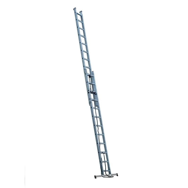 Echelle Aluminium SEMI-PRO ESCALUX V1603 Coulissante à Corde 2x13 / L6M92 1 Echelle Aluminium SEMI-PRO ESCALUX V1603 Coulissante à Corde 2x13 / L6M92