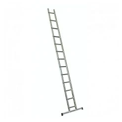 Echelle Simple ESCALUX V16002 En Alu L375 Cm, 13 échelons, H452cm