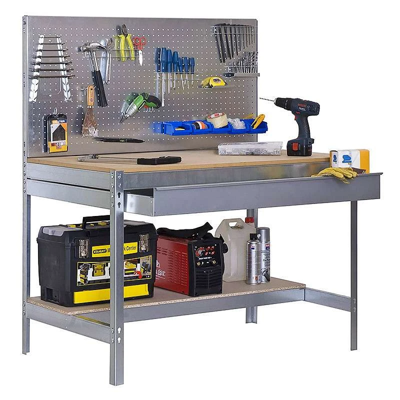 SIMON RACK Établi Avec Panneau Mural Et Tiroir BT-2 BOX 1200 SIMONRACK 778100945126012 1 SIMON RACK Établi Avec Panneau Mural Et Tiroir BT-2 BOX 1200 SIMONRACK 778100945126012