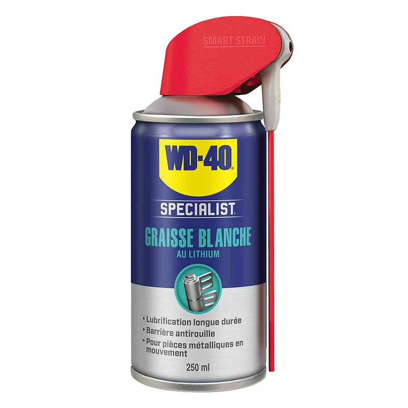 Graisse Blanche Au Lithium WD-40 Specialist 250ml 33729 1 Graisse Blanche Au Lithium WD-40 Specialist 250ml 33729