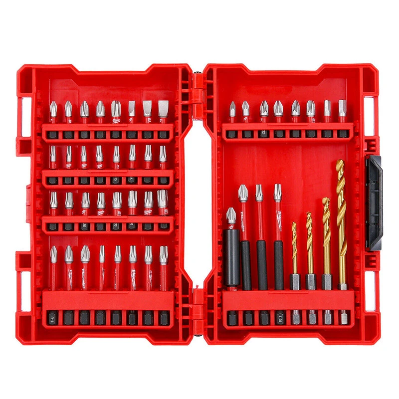 Jeu D'embouts MILWAUKEE 4932472057 Shockwave™ Impact Duty 49 Pièces 1 Jeu D'embouts MILWAUKEE 4932472057 Shockwave™ Impact Duty 49 Pièces