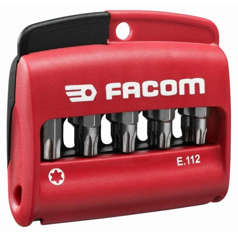 Jeu De 10 Embouts De Vissage FACOM E.112PB TORX 1/4" 1 Jeu De 10 Embouts De Vissage FACOM E.112PB TORX 1/4"