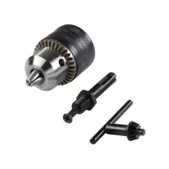 Kit 3 Pièces WOLFCRAFT 2649000 Clé, Mandrin SDS-plus Et Adaptateur