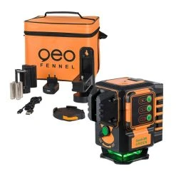 Laser Multi-lignes Geo4-XR GREEN GEO FENNEL 533150 - Ligne Verte Avec Accessoires
