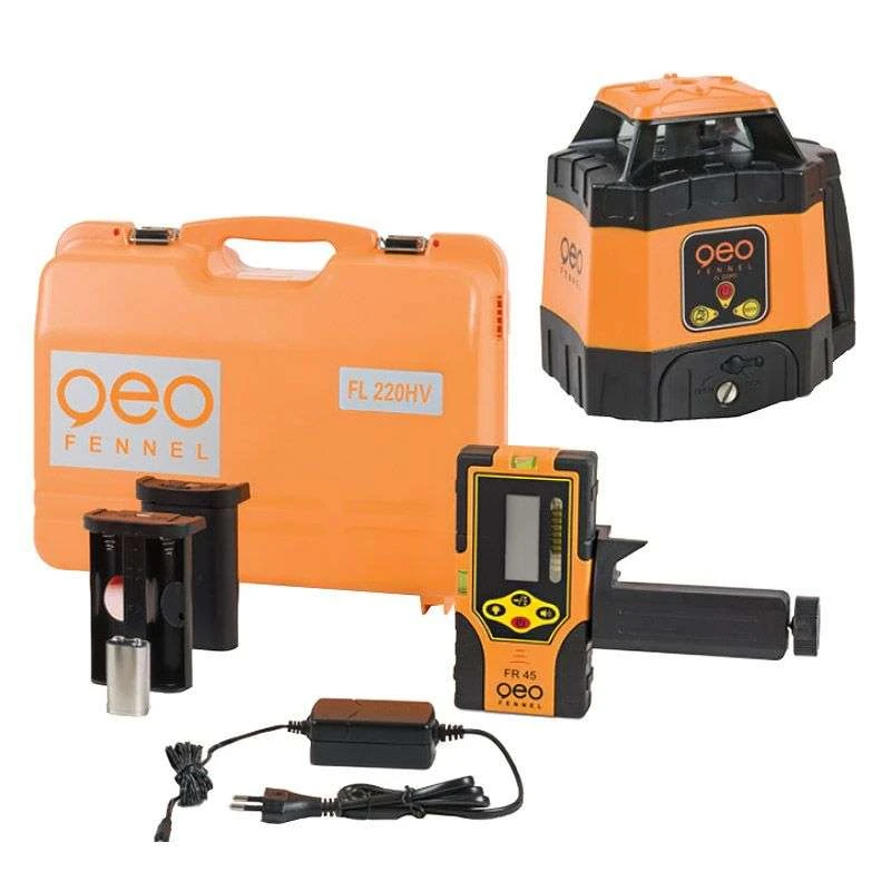 Laser Rotatif Automatique Horizontal Et Vertical GEO FENNEL FL 220HV (CL2) & FR45 1 Laser Rotatif Automatique Horizontal Et Vertical GEO FENNEL FL 220HV (CL2) & FR45