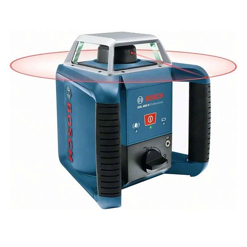 BOSCH MACHINES Laser Rotatif BOSCH GRL 400 H Professional + Mire + Trepied 1 BOSCH MACHINES Laser Rotatif BOSCH GRL 400 H Professional + Mire + Trepied