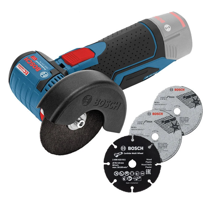 BOSCH MACHINES Meuleuse Angulaire Sans Fil BOSCH GWS 12V-76-EC Professional (Machine Nue) 1 BOSCH MACHINES Meuleuse Angulaire Sans Fil BOSCH GWS 12V-76-EC Professional (Machine Nue)