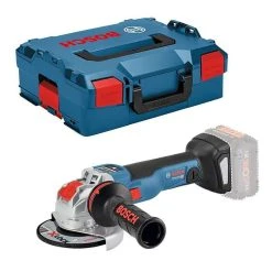 BOSCH MACHINES Meuleuse Angulaire Sans Fil BOSCH GWX 18V-10 C Professional X-LOCK (Machine Nue) + L-Boxx