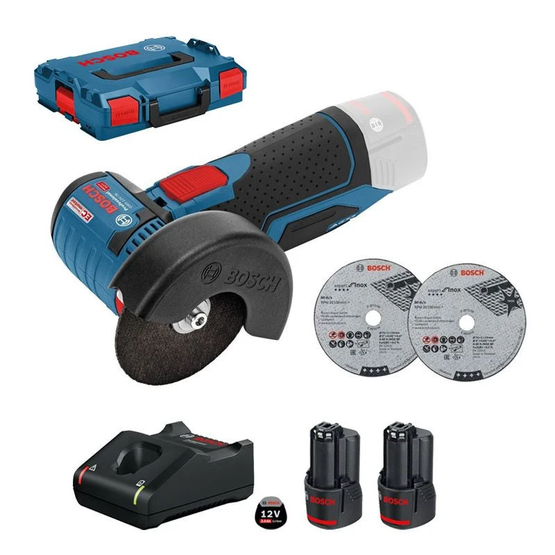 BOSCH MACHINES Meuleuse D'angle BOSCH GWS 12V-76 V-EC Professional (2 X 3 Ah) 1 BOSCH MACHINES Meuleuse D'angle BOSCH GWS 12V-76 V-EC Professional (2 X 3 Ah)