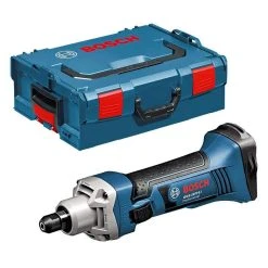 BOSCH MACHINES Meuleuse Droite BOSCH GGS 18 V-LI Sans Fil 18 V Li-ion + L-Boxx (machine Nue)