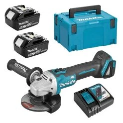 MAKITA MACHINES Meuleuse MAKITA DGA506RTJ 18 V Li-Ion (2x5.0Ah) Ø 125mm