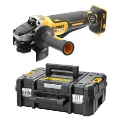 DEWALT MACHINES Meuleuse Sans Fil DEWALT DCG406NT XR 18V 125mm (machine Nue) En Coffret