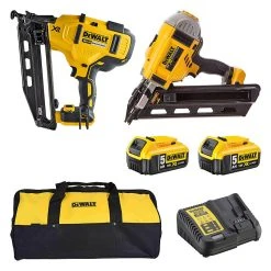 DEWALT MACHINES Pack 2 Cloueurs DEWALT DCK2046P2 (2 X 5,0 Ah)