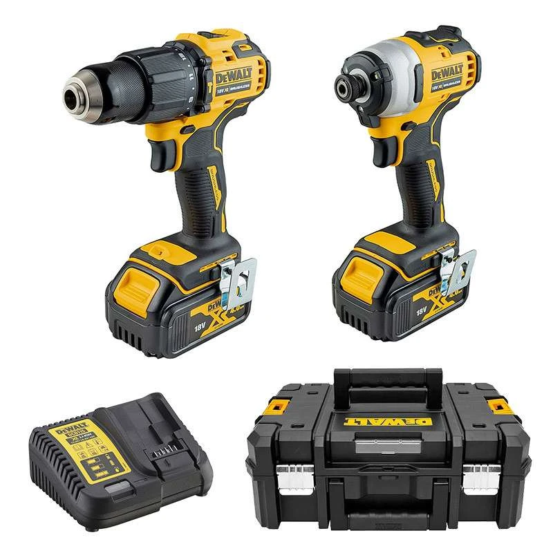 DEWALT MACHINES Pack 2 Outils DEWALT DCK2062M2T (DCD709 + DCF809) 18V XR Brushless (2 X 4,0Ah) 1 DEWALT MACHINES Pack 2 Outils DEWALT DCK2062M2T (DCD709 + DCF809) 18V XR Brushless (2 X 4,0Ah)