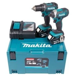 MAKITA MACHINES Pack 2 Outils MAKITA DLX2127TJ (DDF482 + DTD152) 18 V Li-Ion (2 X 5 Ah)